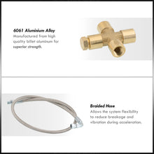 Load image into Gallery viewer, T25/T28 Turbo Oil Feed Line 36inch