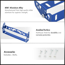 Load image into Gallery viewer, Universal Adjustable Angler License Plate Relocator Bracket Blue