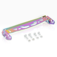 Load image into Gallery viewer, Universal Adjustable Angler License Plate Relocator Bracket Neo Chrome