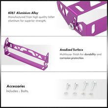Load image into Gallery viewer, Universal Adjustable Angler License Plate Relocator Bracket Purple