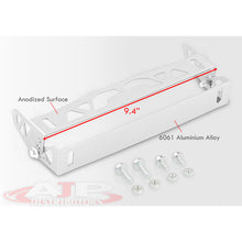 Load image into Gallery viewer, Universal Adjustable Angler License Plate Relocator Bracket Silver
