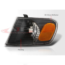 Load image into Gallery viewer, Toyota Corolla 01-02 Corner Light Black/Amber
