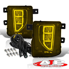 Load image into Gallery viewer, Chevrolet Silverado 1500 2016-2018 Front LED Fog Lights Yellow Len (Includes Switch & Wiring Harness)