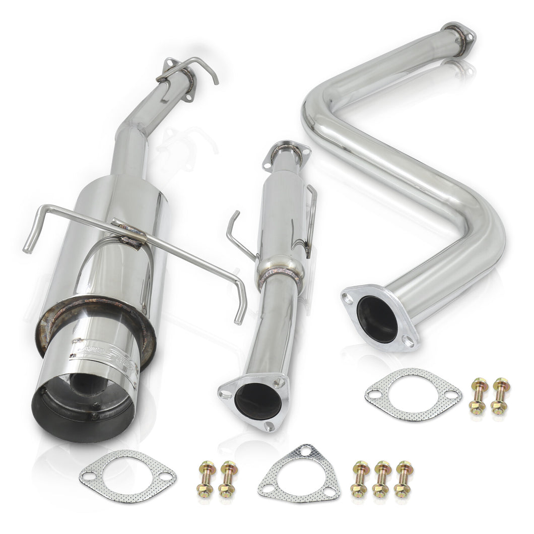 Honda Prelude SH 1997-2001 N1 Style Stainless Steel Catback Exhaust System (Piping: 2.25