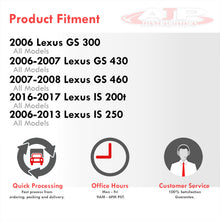 Load image into Gallery viewer, Lexus GS 300 2006 / GS 430 2006-2007 / GS 460 2007-2008 / IS 200t 2016-2017 / IS 250 2006-2013 / IS 300 2018-2020 / IS 350 2006-2021 / Toyota Highlander 2008-2013 Heavy Duty Steel Tow Hook Adapter Screw