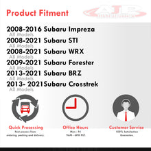 Load image into Gallery viewer, Scion FRS 2013-2016 / Subaru BRZ 2013-2021 / Crosstrek 2013- 2021 / Forester 2009-2021 / Impreza 2008-2016 / STI 2008-2021 / WRX 2008-2021 / Toyota 86 2017-2020 Heavy Duty Steel Tow Hook Adapter Screw