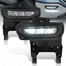 Load image into Gallery viewer, GMC Sierra 1500 2016-2018 Front LED Fog Lights Clear Len (Includes Switch & Wiring Harness)