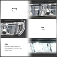Load image into Gallery viewer, GMC Sierra 1500 2016-2018 Front LED Fog Lights Clear Len (Includes Switch & Wiring Harness)