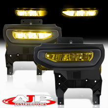 Load image into Gallery viewer, GMC Sierra 1500 2016-2018 Front LED Fog Lights Yellow Len (Includes Switch & Wiring Harness)