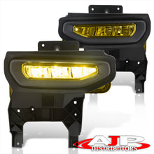 Load image into Gallery viewer, GMC Sierra 1500 2016-2018 Front LED Fog Lights Yellow Len (Includes Switch & Wiring Harness)