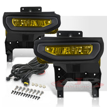 Load image into Gallery viewer, GMC Sierra 1500 2016-2018 Front LED Fog Lights Yellow Len (Includes Switch & Wiring Harness)