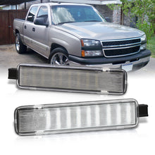 Load image into Gallery viewer, Chevrolet Silverado 1999-2006 / C/K 1997-2000 / Suburban Tahoe 1995-2006 / Cadillac Escalade 1999-2006 / GMC Sierra 1999-2006 / Yukon XL 1995-2006 / Hummer H2 2003-2009 2-Piece Left & Right Interior White SMD LED Door Courtesy Lights Clear Lens