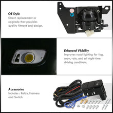 Load image into Gallery viewer, Honda Civic 2/3 Door 1992-1995 Front Fog Lights Yellow Len (Includes Switch & Wiring Harness)