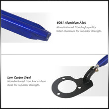 Load image into Gallery viewer, Mitsubishi Lancer 2007-2017 Front Upper Strut Bar Blue (Will not fit Evolution Models)
