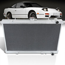 Load image into Gallery viewer, Nissan 240SX S13 KA24DE / CA18DET / RB20DET 1989-1994 Manual Transmission Aluminum Radiator