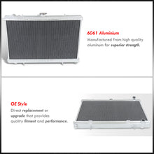 Load image into Gallery viewer, Nissan 240SX S13 KA24DE / CA18DET / RB20DET 1989-1994 Manual Transmission Aluminum Radiator