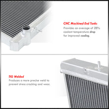 Load image into Gallery viewer, Nissan 240SX S13 KA24DE / CA18DET / RB20DET 1989-1994 Manual Transmission Aluminum Radiator