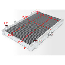 Load image into Gallery viewer, Nissan 240SX S13 KA24DE / CA18DET / RB20DET 1989-1994 Manual Transmission Aluminum Radiator
