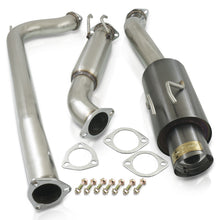 Load image into Gallery viewer, Honda Civic SI Coupe 2006-2011 N1 Style Stainless Steel Catback Exhaust System Gunmetal (Piping: 3.0" / 76mm | Tip: 4.5")