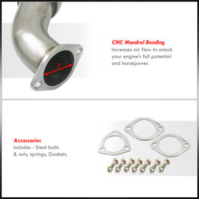 Load image into Gallery viewer, Honda Civic SI Coupe 2006-2011 N1 Style Stainless Steel Catback Exhaust System Gunmetal (Piping: 3.0" / 76mm | Tip: 4.5")