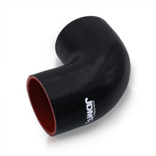 Load image into Gallery viewer, 4" 90 Degree Silicone Coupler Black