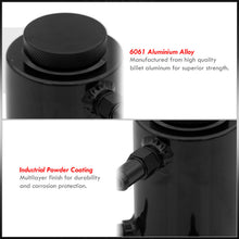 Load image into Gallery viewer, Universal Power Steering Tank Black
