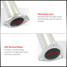 Load image into Gallery viewer, Acura Integra Hatchback GS LS RS 1990-1993 Stainless Steel Catback Exhaust System (Piping: 2.5" / 65mm | Tip: 4.5")