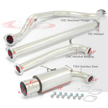 Load image into Gallery viewer, Acura Integra Hatchback GS LS RS 1990-1993 Stainless Steel Catback Exhaust System (Piping: 2.5&quot; / 65mm | Tip: 4.5&quot;)
