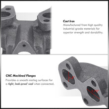 Load image into Gallery viewer, Lexus IS300 2001-2005 Toyota Supra 1993-1998 2JZGTE 3.0L T4 Cast Iron Turbo Manifold