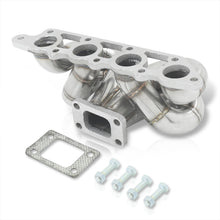 Load image into Gallery viewer, Ford Focus 2000-2004 / Escape 2001-2004 / Mazda Tribute 2001-2004 2.0L Zetec T3/T4 Stainless Steel Turbo Manifold