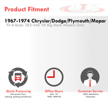 Load image into Gallery viewer, Chrysler Dodge Plymouth Mopar B-Body 383-440 Big Block V8 1967-1974 Stainless Steel Long Tube Exhaust Header