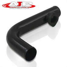 Load image into Gallery viewer, 2.5 inch 90 Degree pipe with Type-S / Type-RS Flange Black