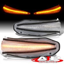 Load image into Gallery viewer, Toyota 4Runner 2014-2021 / RAV4 2013-2018 Front Amber Sequential LED Side Mirror Signal Marker Lights Clear Len