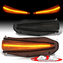 Load image into Gallery viewer, Toyota 4Runner 2014-2021 / RAV4 2013-2018 Front Amber Sequential LED Side Mirror Signal Marker Lights Smoke Len