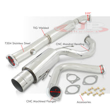 Load image into Gallery viewer, Mitsubishi Eclipse GS RS Non-Turbo 1995-1999 / Eagle Talon Non-Turbo 1995-1998 N1 Style Stainless Steel Catback Exhaust System (Piping: 3.0" / 76mm | Tip: 4.5")