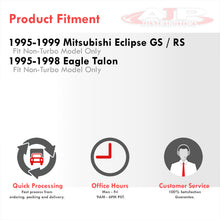 Load image into Gallery viewer, Mitsubishi Eclipse GS RS Non-Turbo 1995-1999 / Eagle Talon Non-Turbo 1995-1998 N1 Style Stainless Steel Catback Exhaust System (Piping: 2.5" / 65mm | Tip: 4.5")