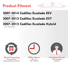 Load image into Gallery viewer, Cadillac Escalade 2007-2014 / ESV 2007-2014 / EXT 2007-2013 / Hybrid 2007-2013 Interior Dashboard Vent Cover Overlay Cap Black