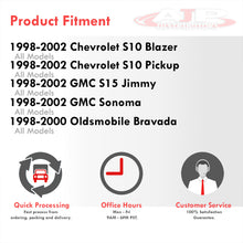 Load image into Gallery viewer, Chevrolet S10 Blazer 1998-2002 / S10 Pickup 1998-2002 / GMC S15 Jimmy 1998-2002 / Sonoma 1998-2002 / Oldsmobile Bravada 1998-2000 Interior Dashboard Full Cover Overlay Cap Gray