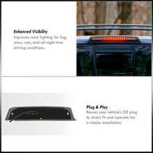 Load image into Gallery viewer, Nissan Titan 2004-2015 Strobe LED 3rd Brake Light Red Housing Smoke Len