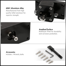 Load image into Gallery viewer, Chevrolet Camaro 1993-2002 / Pontiac Firebird 1993-2002 6-Speed Billet Aluminum Short Throw Shifter Black (T56 Borg Warner / Tremec Tranmissions Only)