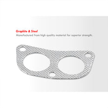 Load image into Gallery viewer, Acura Honda Integra Civic CRX Del Sol Accord Prelude 2 Piece 4-2-1 Replacement Exhaust Header to Downpipe Gasket