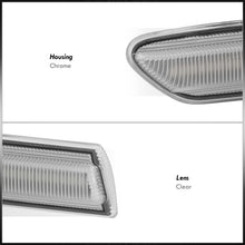Load image into Gallery viewer, Acura TL 2004-2008 4 Piece Front Amber & Rear Red LED Side Marker Lights Clear Len (Not Compatible On Type-S Models)