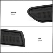 Load image into Gallery viewer, Acura TL 2004-2008 4 Piece Front Amber & Rear Red LED Side Marker Lights Smoke Len (Not Compatible On Type-S Models)