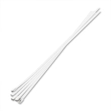 Load image into Gallery viewer, (5 Pack) 12" Zip Ties Stainless Steel White