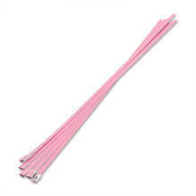 Load image into Gallery viewer, (5 Pack) 12" Zip Ties Stainless Steel Pink