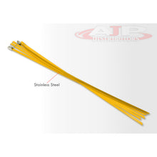 Load image into Gallery viewer, (5 Pack) 12" Zip Ties Stainless Steel Orange