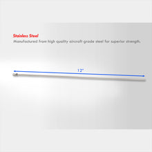 Load image into Gallery viewer, (5 Pack) 12" Zip Ties Stainless Steel Chrome