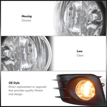 Load image into Gallery viewer, Scion tC 2011-2013 Front Fog Lights Clear Len (Includes Switch & Wiring Harness)