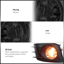 Load image into Gallery viewer, Scion tC 2011-2013 Front Fog Lights Smoked Len (Includes Switch & Wiring Harness)