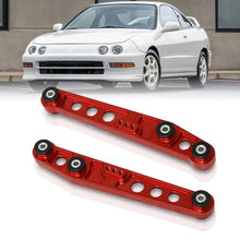 Load image into Gallery viewer, Acura Integra 1994-2001 / Honda Civic 1988-1995 / CRX 1988-1991 / Del Sol 1993-1997 Rear Lower Control Arms Red